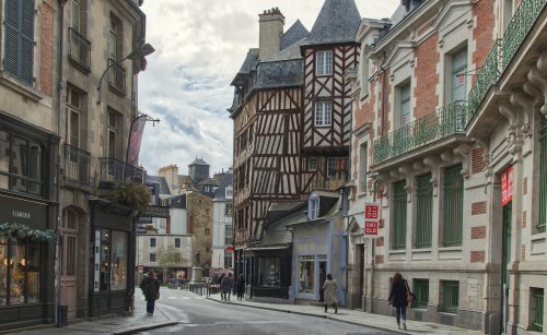 Rue du Champ Jacquet, Rennes, France